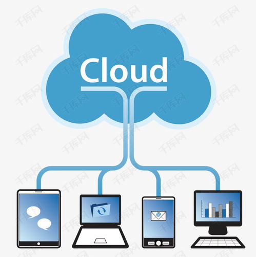 解锁数字创意 免费获取矢量云储存图标与高清PSD装饰图案